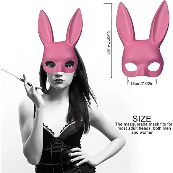 Jogestyle - mască erotică iepuraș - roz