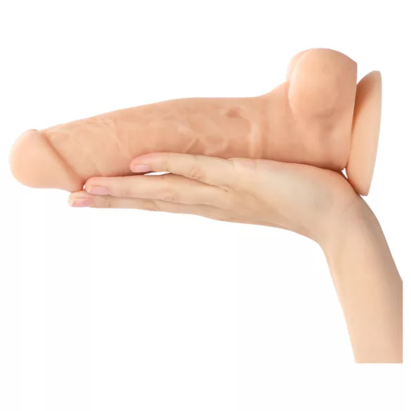 Willie City Luxe - dildo realist din silicon (culoarea pielii) - 23 cm