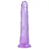 Baseks Jellies - dildo gelatinos cu ventuză (mov)