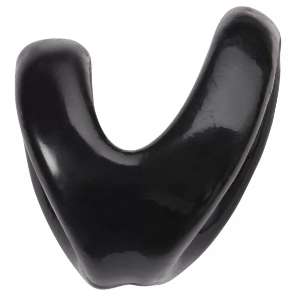 MR.MEMBR - inel dublu pentru penis și testicule (negru)