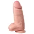 Willie City - dildo gros realist (culoare corporală) - 24,5 cm