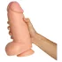 Willie City - dildo gros realist (culoare corporală) - 24,5 cm