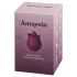 Amaysin - vibrator clitoridian în formă de limbă cu trandafir (mov)