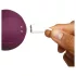 Amaysin - vibrator clitoridian în formă de limbă cu trandafir (mov)