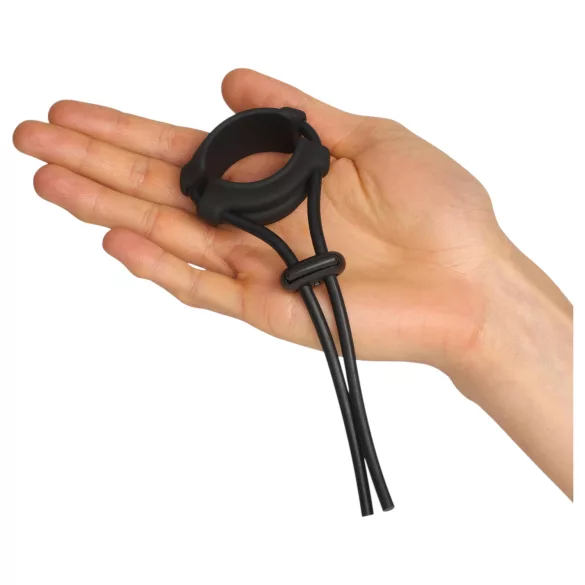 MR. MEMBR Tense - inel penian lasso reglabil (negru)