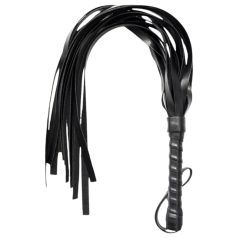 Bici din piele sintetică - negru (42cm)
