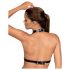 Obsessive A740 - ham de corp decorativ cu guler (negru) - S-L