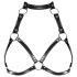 Obsessive A740 - ham de corp decorativ cu guler (negru) - S-L