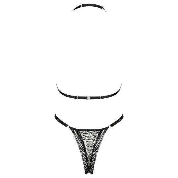 Obsessive Xenita – Set sutien model transparent (gri)