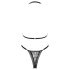 Obsessive Xenita – Set sutien model transparent (gri)