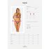 Obsessive Xenita – Set sutien model transparent (gri)