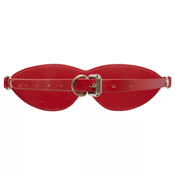 Obsessive Inferro - mască cu efect de piele (roșu)