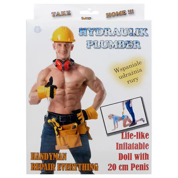 Handyman - păpușă gonflabilă bărbat - jucărie erotică latex