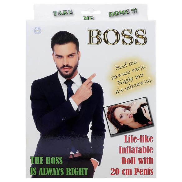 Boss - bărbat gonflabil pentru plăceri infinite