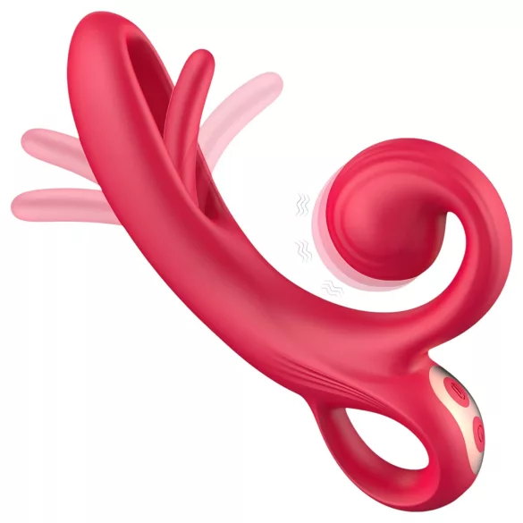 Sweet Play - Vibrator pentru stimularea clitorisului - roșu