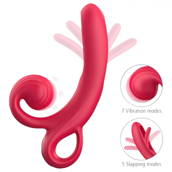 Sweet Play - Vibrator pentru stimularea clitorisului - roșu