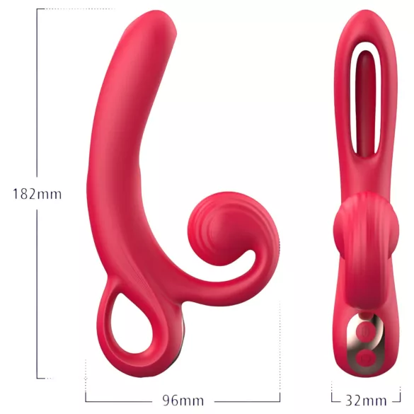Sweet Play - Vibrator pentru stimularea clitorisului - roșu