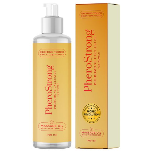 PheroStrong Exclusive - ulei de masaj pentru femei (100 ml)