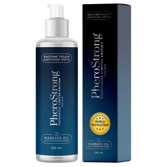 PheroStrong Ediție Limitată - ulei de masaj pentru bărbați (100 ml)