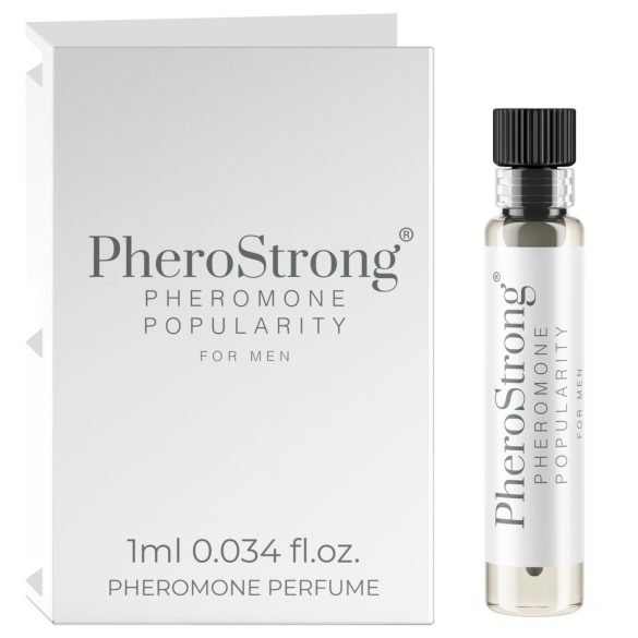PheroStrong Popularitate - Parfum cu feromoni pentru bărbați (1ml)