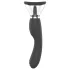 Erospace Sweet Play - vibrator 2în1 pentru stimularea clitorisului, cu limbă și funcție de aspirație (negru)