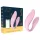 Sweet Play - Vibrator de cuplu controlat prin aplicație (roz)