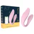 Sweet Play - Vibrator de cuplu controlat prin aplicație (roz)