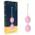 Sweet Play - bile vaginale dublu - silicon roz