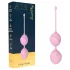 Sweet Play - bile vaginale dublu - silicon roz
