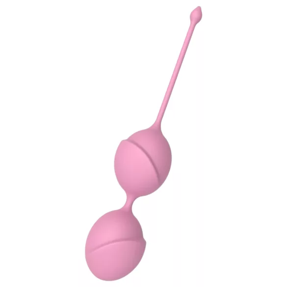 Sweet Play - bile vaginale dublu - silicon roz