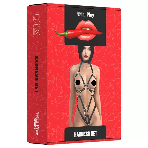 Wild Play - body damă sexy - dantelă neagră
