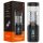 Men's Play - masturbator rotativ, vibrator cu aspirație (negru)