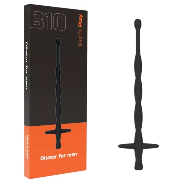 Men's Play - dilatator uretral silicon negru