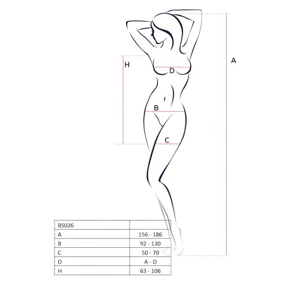 Passion - Rochie mini cu bretele - alb - mărime S-L