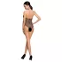 Passion - body din plasă transparentă - negru - mărime S-L