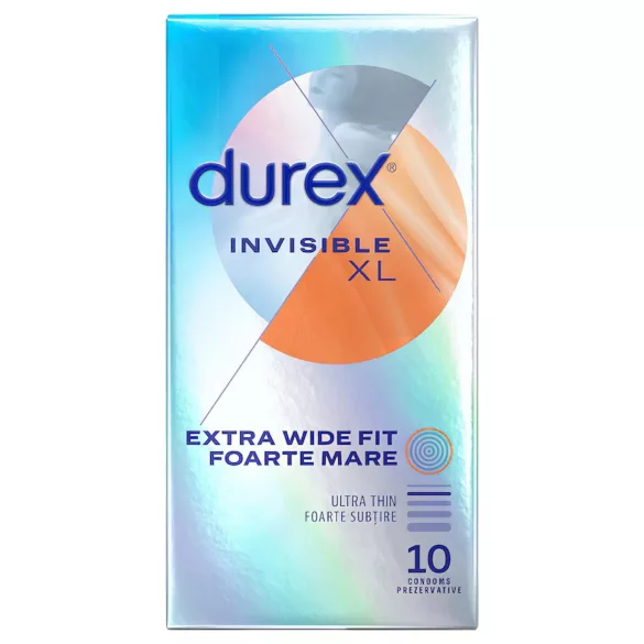Durex - prezervative ultra subțiri XL - extra mari - 10 buc