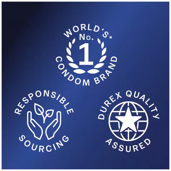 Durex Intense - prezervative texturate și punctate - 16 bucăți