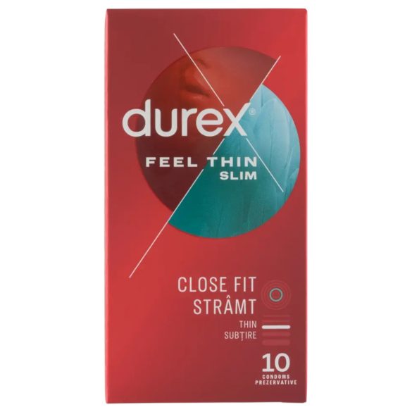 Durex Feel Thin Slim - prezervative ultra subțiri - senzație naturală