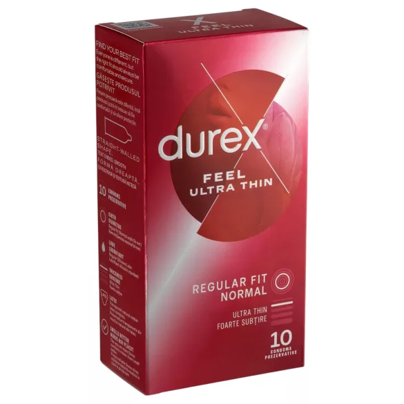 Durex - prezervative ultra subțiri - senzație naturală - 2x10 bucăți