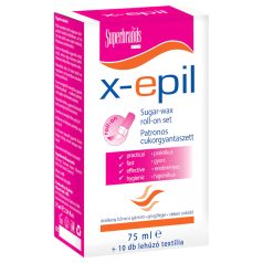 X-Epil - set epilare cu ceară zaharată cu cartuș