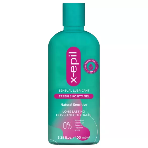 X-Epil Natural Sensitive - gel lubrifiant delicat - 100ml