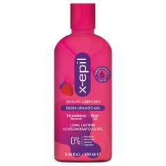   X-Epil - gel lubrifiant senzual cu aromă de căpșuni (100ml)