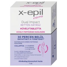   X-Epil Intimo Dual Impact - ovule vaginale dublu efect (7 bucăți)
