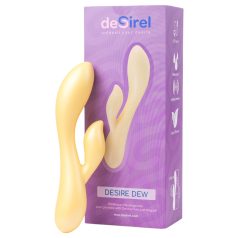 Desirel Desire Dew - vibrator inteligent cu braț pentru clitoris (galben)   Desirel Desire Dew - vibrator inteligent cu braț pentru clitoris (galben)
