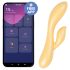 Desirel Desire Dew - vibrator inteligent cu braț pentru clitoris (galben)