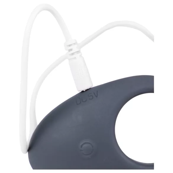 Desirel Halo - inel pentru penis cu vibrații inteligente - silicon negru