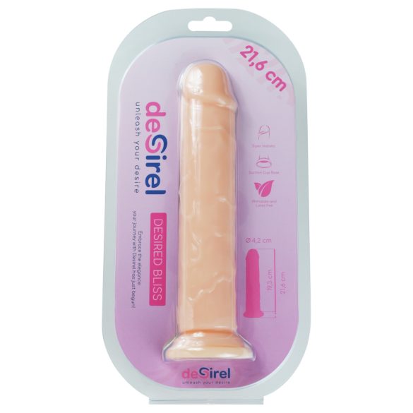 Desirel Extazul Dorit - dildo cu ventuză (natur)
