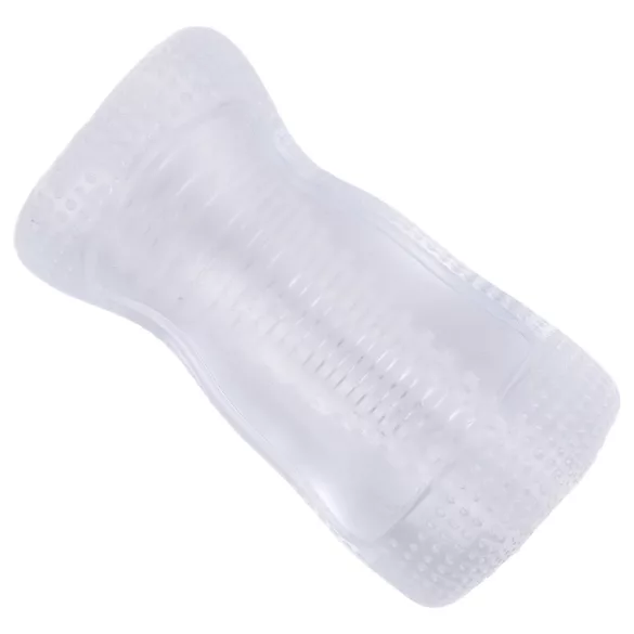 Desirel Vertigo - masturbator cu interior nervurat (transparent)