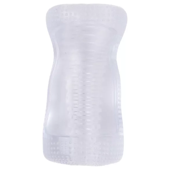 Desirel Vertigo - masturbator cu interior nervurat (transparent)