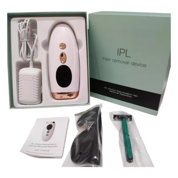 IPL - epilator cu lumină intens pulsată - alb